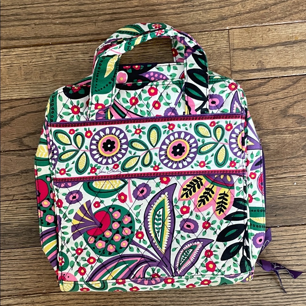 Vera Bradley Tech Organizer Bag in Viva La Vera